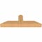 Ekena Millwork Portland Smooth Timber Gable Bracket, Western Red Cedar, 48"W x 16"H x 5 1/2"D x 5 1/2"F, 8/12 Pitch GBW048X16X0606POR00SWR - alternate 4
